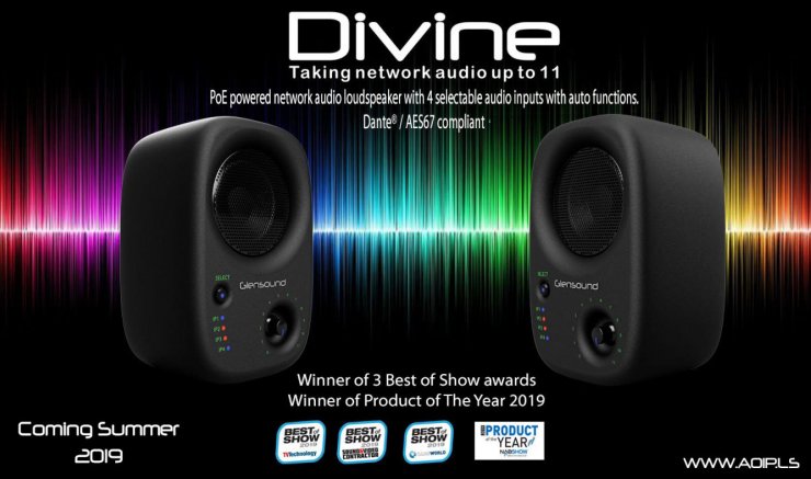 Divine Loudspeaker Front Main BAN.